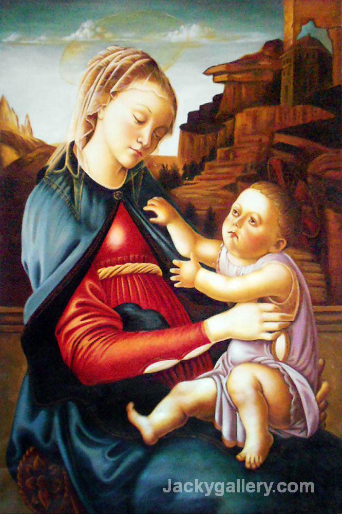 Madonna and Child by Sandro Botticelli paintings reproduction